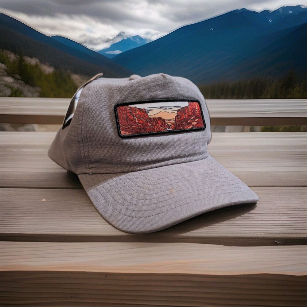 NWT Official Subaru Lifestyle Apparel Canyon Parks Panoramic Patch Snapback Hat